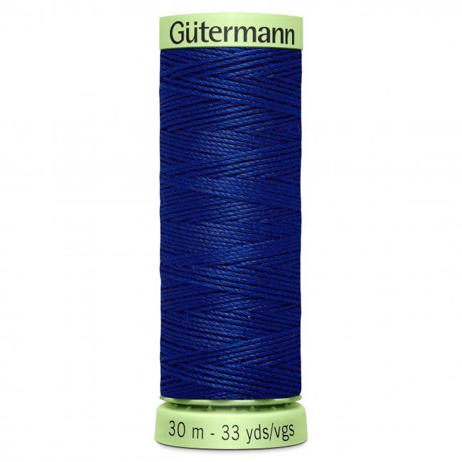 Extra strong Gütermann sewing thread in deep blue color J-232