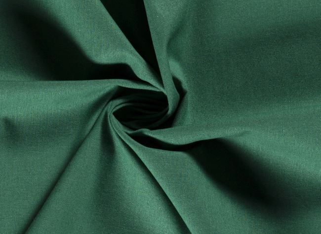 Viscose fabric with admixture of linen in green color 13559/027