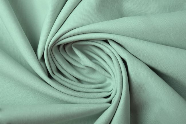 Cotton canvas in green color 0150/321