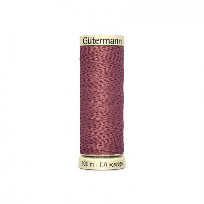 Universal sewing thread Gütermann in a dark shade of old pink color 474