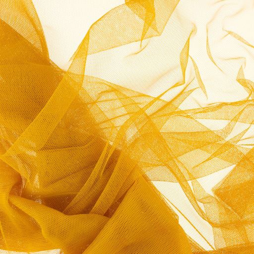 fine tulle in ocher color 185062