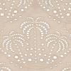 Cotton Madeira in beige with palm tree pattern 22688/178