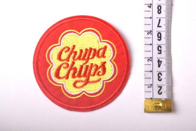 Iron-on patch with Chupa Chups inscription TH380 (1)