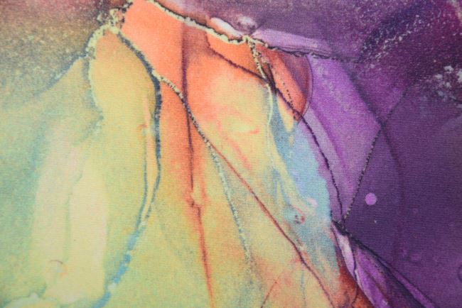 Softshell with digital print of colored marble PL28110/C