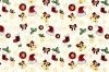 Christmas cotton fabric in cream color with thematic print 22705/051