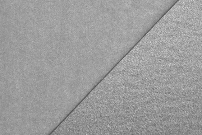 Brushed silk in light gray color S1893R-1053