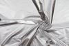 Lamé knit fabric in silver color 09746/070