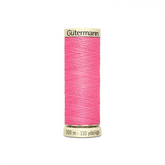 Universal sewing thread Gütermann in bright pink color 728