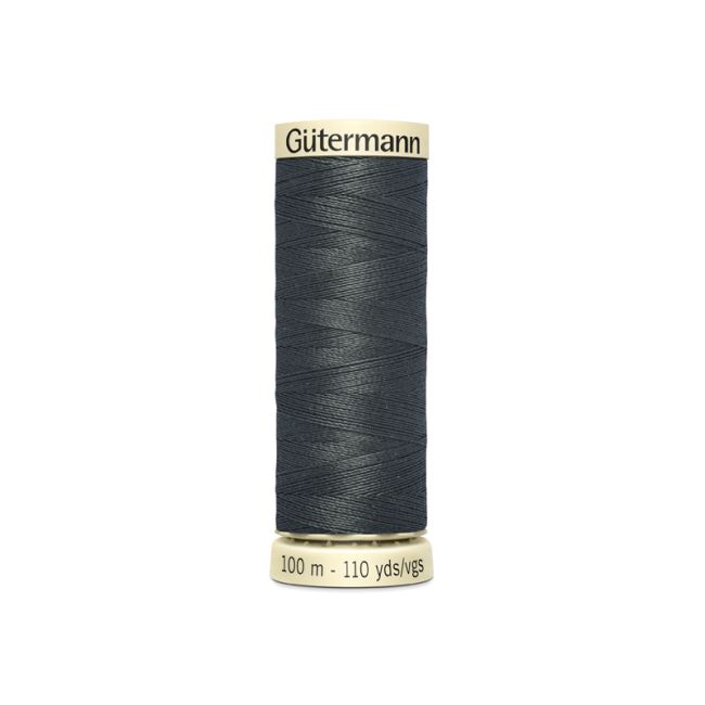 Universal sewing thread Gütermann in dark gray color 141