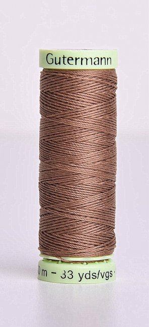 Extra strong sewing thread Gütermann in brown color J-180