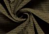 Waffle fabric in khaki color 02903/027