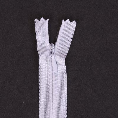 White hidden zipper 25 cm I-3W0-25-101