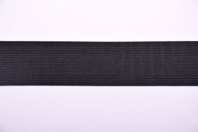 Clothes elastic 20 mm wide black color K-K40-8802-2