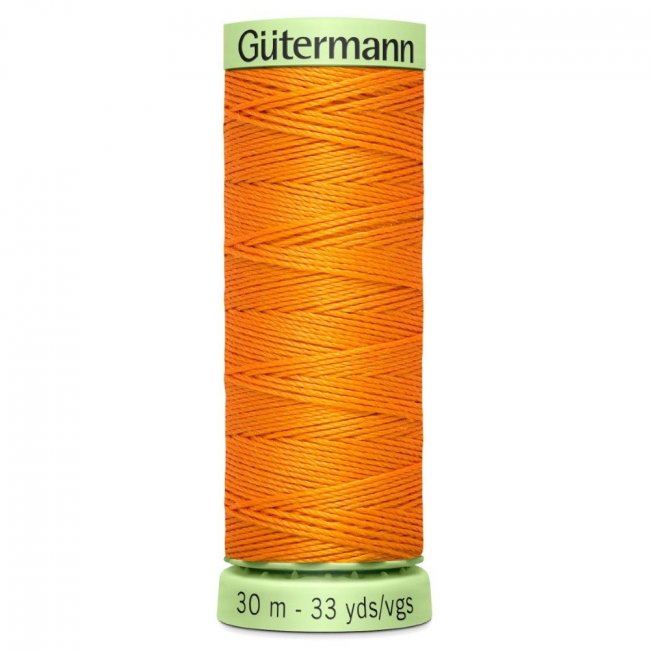 Extra strong sewing thread Gütermann in bright orange color J-350