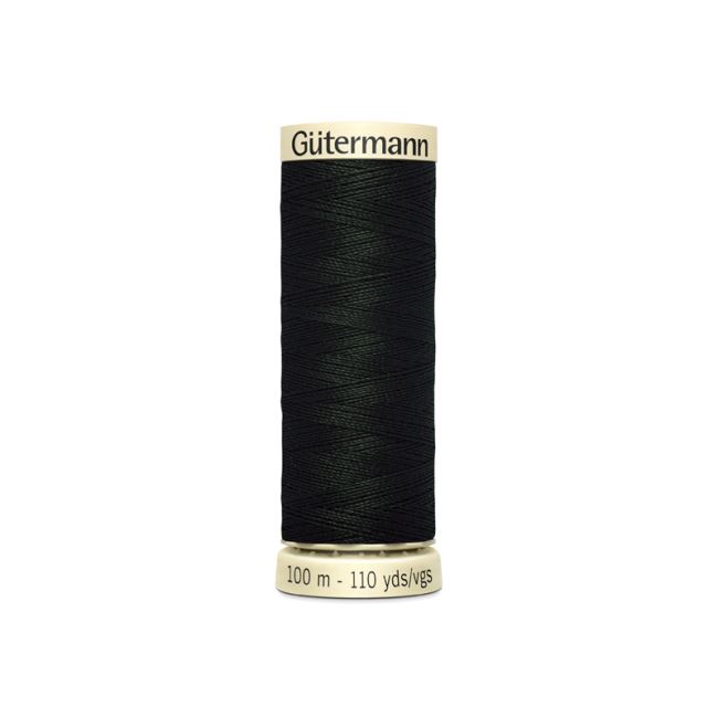 Universal sewing thread Gütermann in black-brown color 766