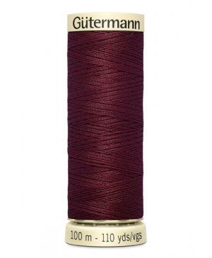 Universal sewing thread Gütermann in the color dark red mahogany 369