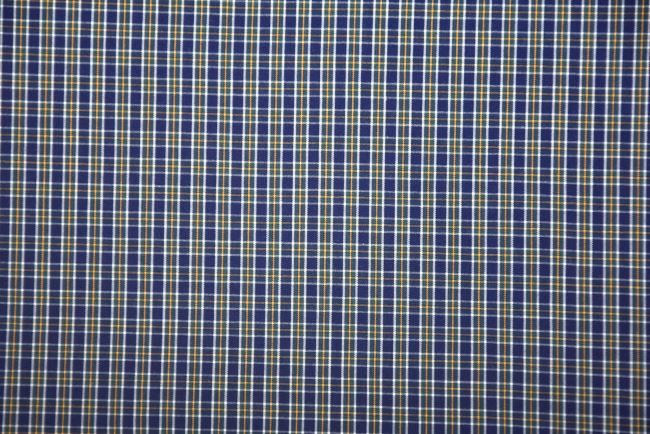 Cotton fabric with a woven pattern TI681