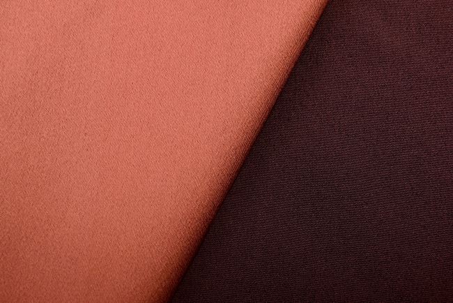 Corset satin in rust color TI183