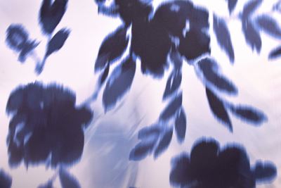 Shiny costume fabric with floral print MI41244/706