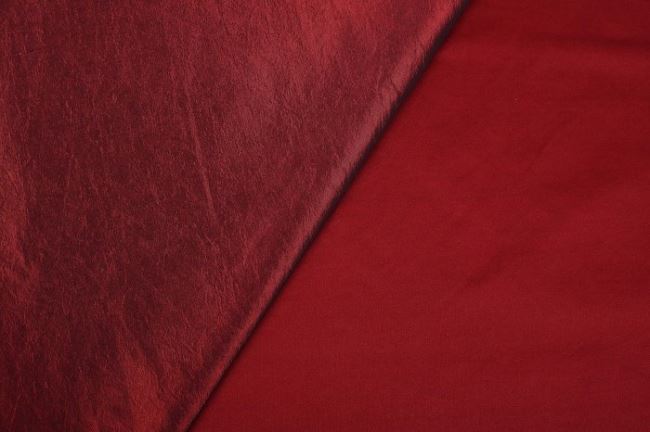 Decorative taffeta in red color 00621/015