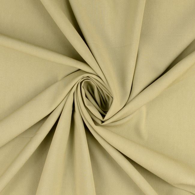 Viscose elastic fabric in dark beige color 207.227.3032