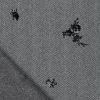 Coat fabric in gray color with sequins 23256/999