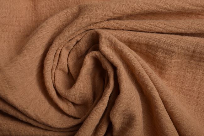 Muslin in caramel color 0698/098
