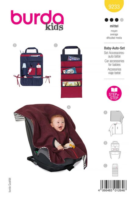 Cuts for children's car accessories 9233