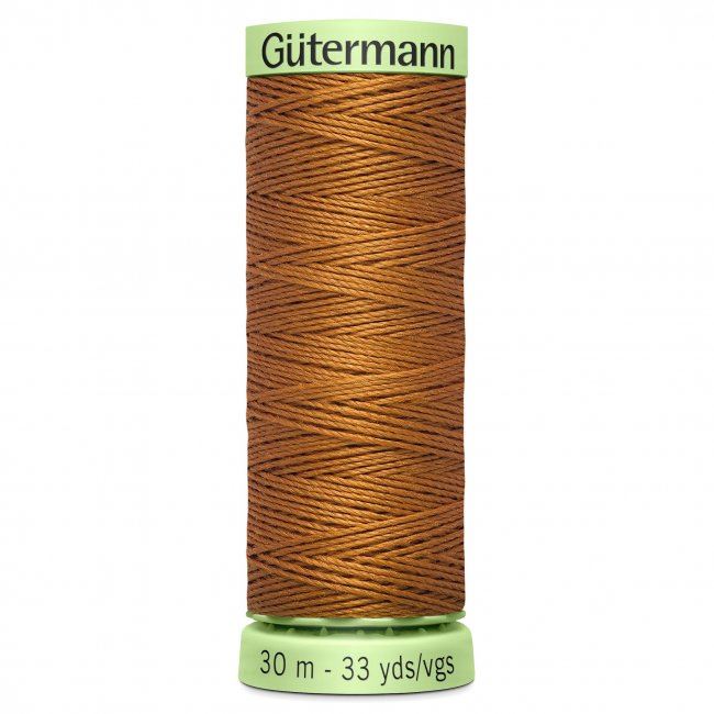 Gütermann extra strong sewing thread in dark ocher color J-448