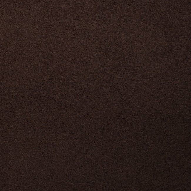 Boiled wool in dark brown color 00669/058