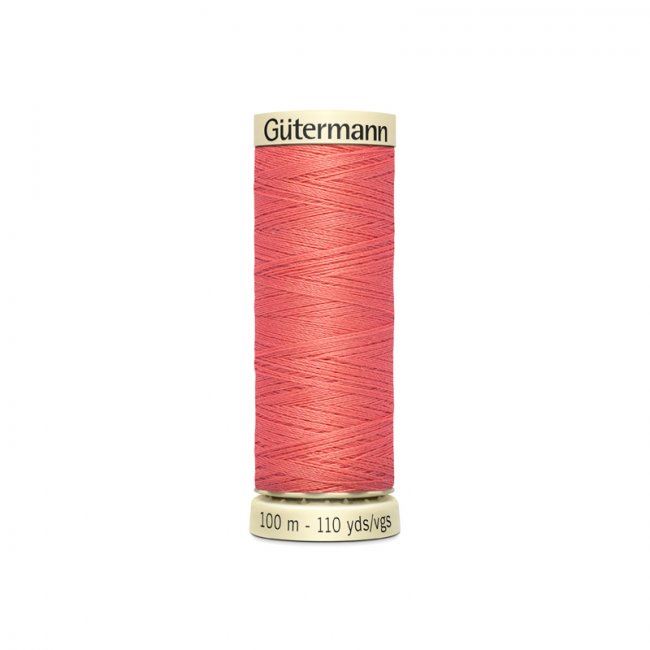 Universal sewing thread Gütermann in dark salmon color 896
