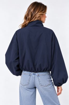 Short jacket in dark blue color ITA-BU10 (1)