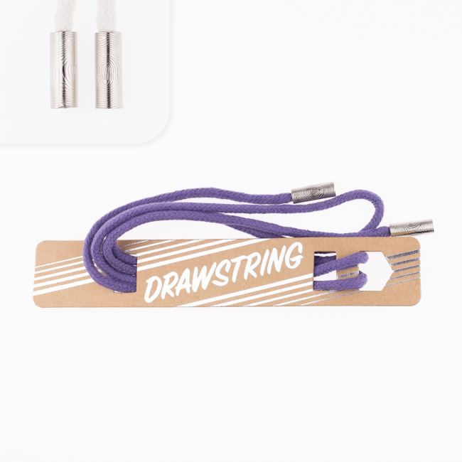 Clothes line with purple end, length 120 cm 185450