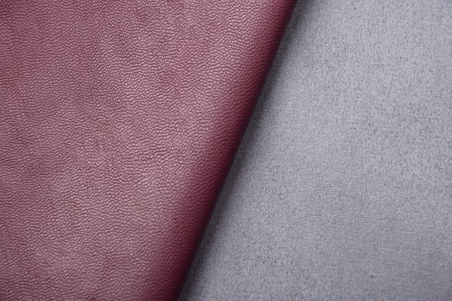 Flexible leatherette in burgundy color PAR29