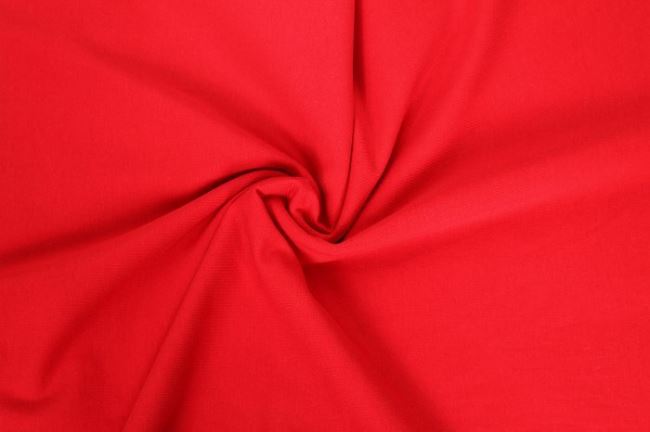 Cotton knit in red color 05438/015