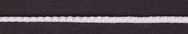 Cord in white color with a width of 5 mm K-G50-5500-101