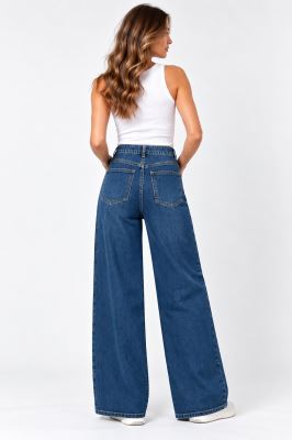 Wide jeans in blue color in size M ITA-DS02 (1)