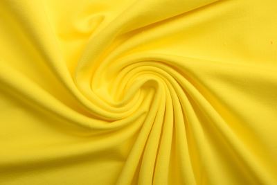 French Terry sweatpants in bright yellow color TG77136 (1)