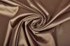 Stretch satin in brown color 04241/054