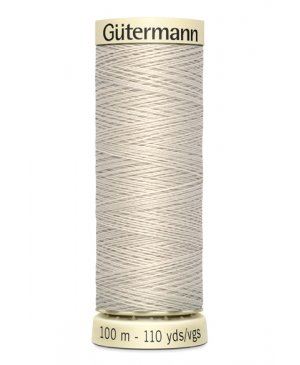 Universal sewing thread Gütermann in light gray color 299