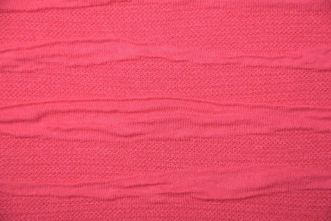Knitwear in pink with a plastic stripe pattern PAR2288