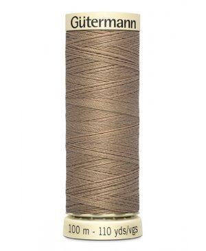 Universal sewing thread Gütermann in dark beige color 868
