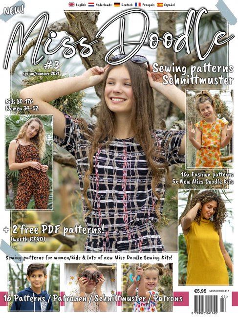 Magazine with cuts Miss Doodle 2021 15999/001
