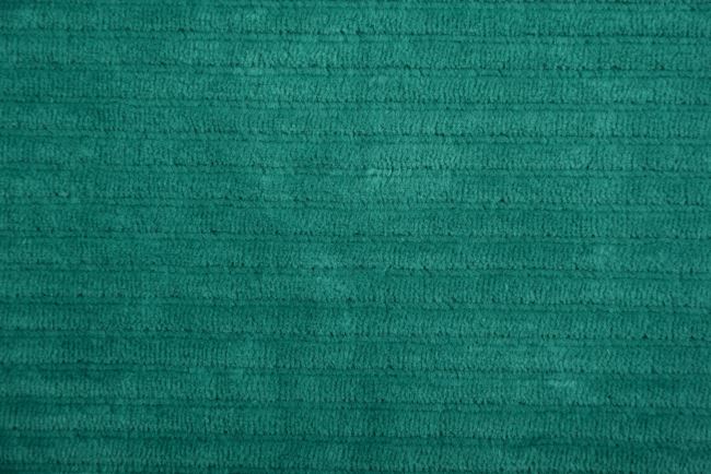 Knitted corduroy in green color 0816/309