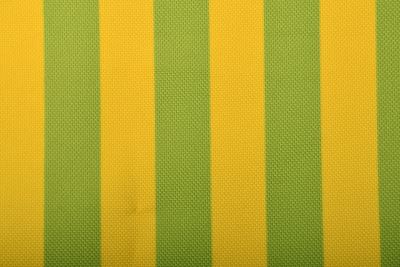 Lounger 44 cm wide with a print of green and yellow stripes LH29 (2)
