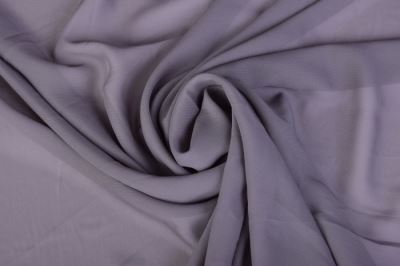 Chiffon in gray color 03969/054