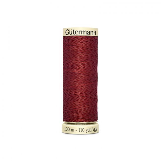 Universal sewing thread Gütermann in dark brick color 221