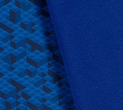 Softshell in blue color with digital print of lego blocks 20433/005 (1)