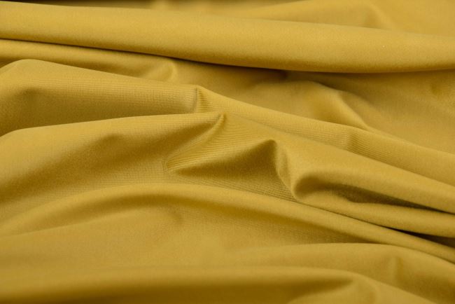 Functional knitwear of 2nd quality in gold color with shine MOR0084