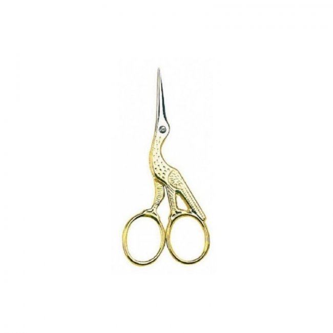 Embroidery scissors in the shape of a stork U1036
